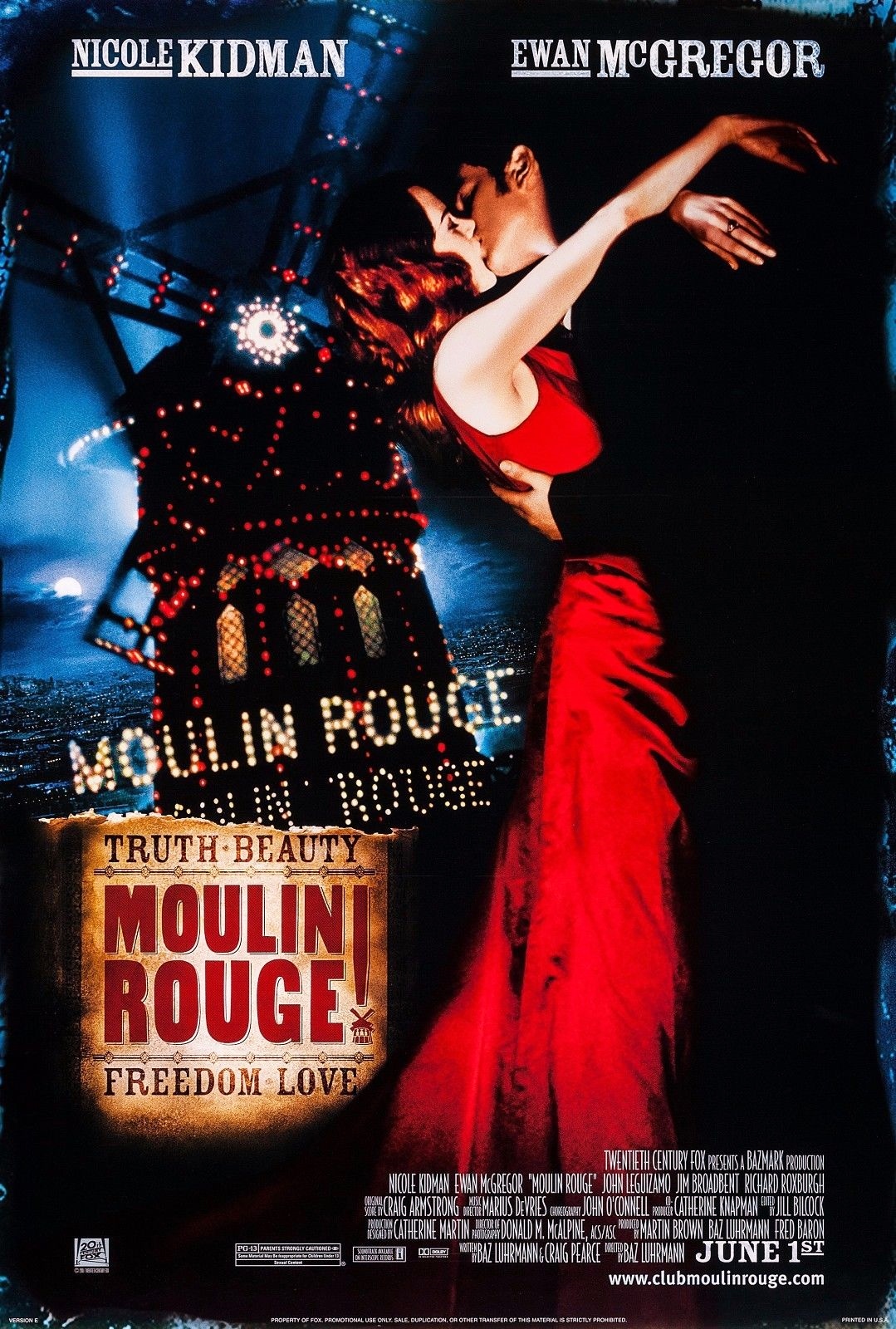 ดูหนังออนไลน์ฟรี Moulin Rouge! (2001) มูแลง รูจ